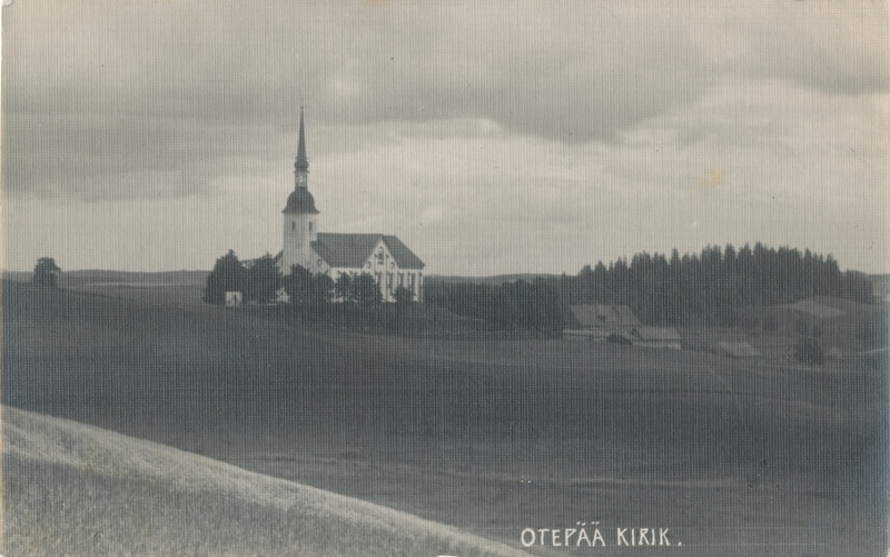 Fotopostkaart: Otepää kirik.
