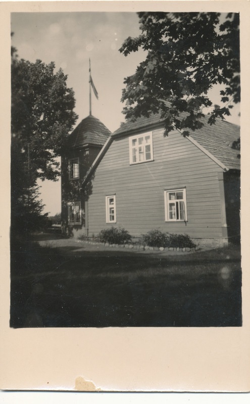 Uniküla Kingu talu elumaja. Otsavaade.