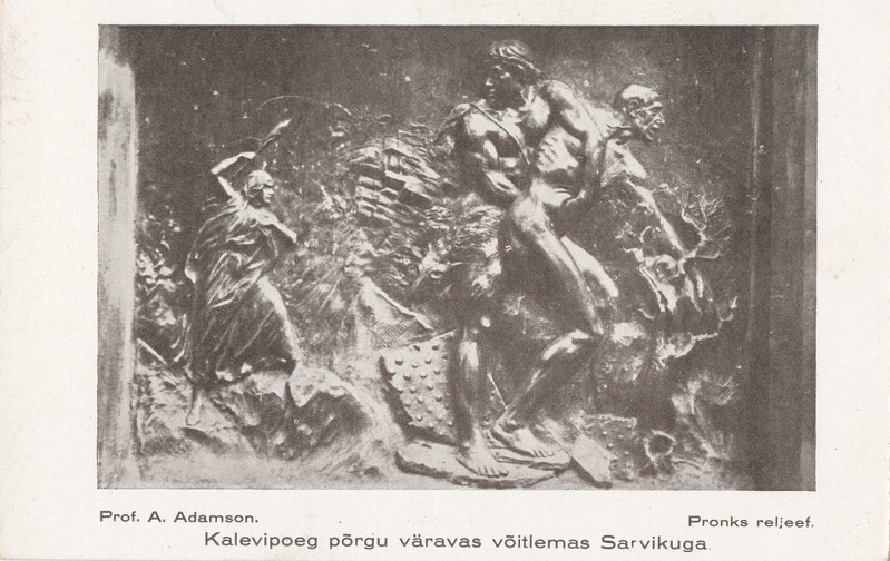 Kalevipoeg põrgu väravas