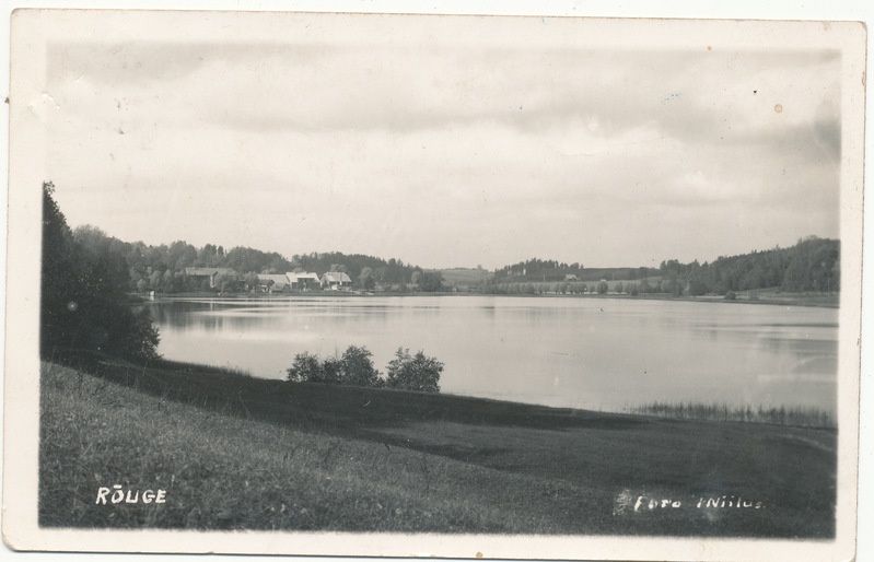 Vaade Rõuge järvele