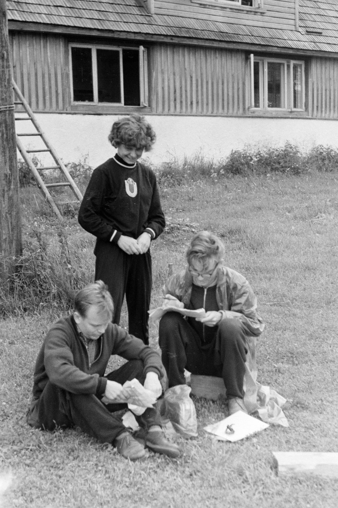 Finland. Compass. June 16, 61. Orientation Camp Käärikul
