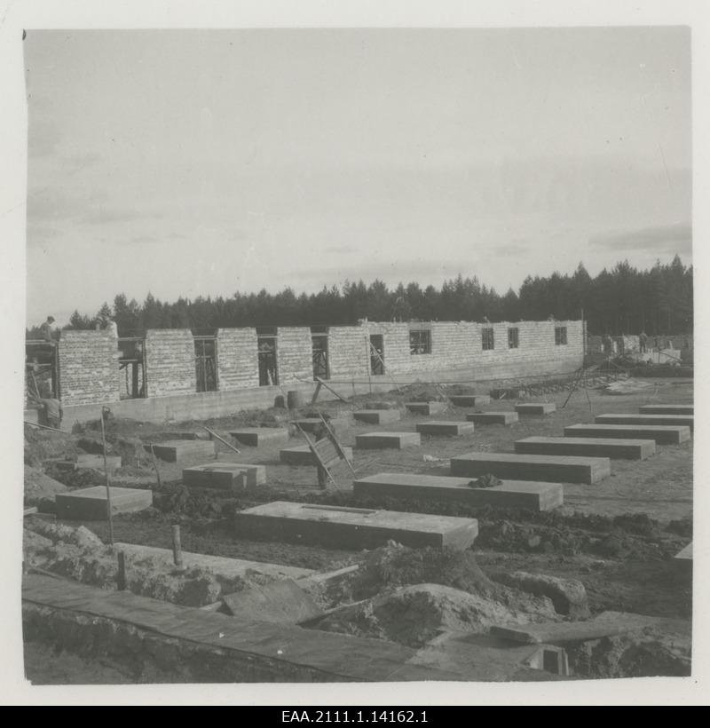 Walls of the state brick factory in Sindi-Lodja
