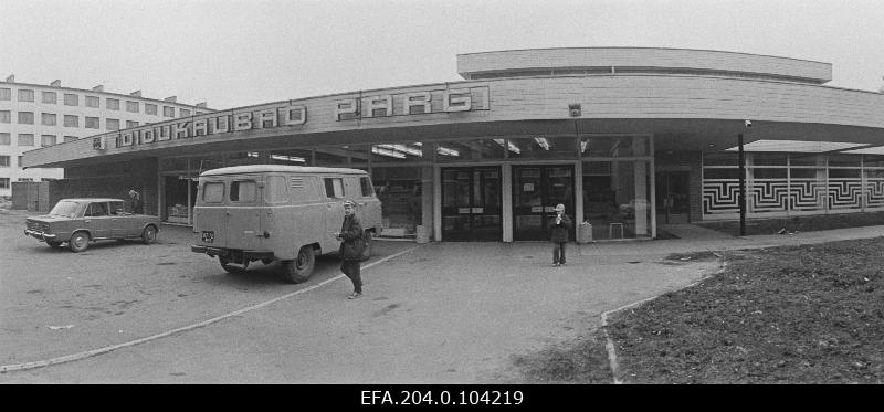 External view of the Pärnu Consumer Cooperative Food Store "Park".