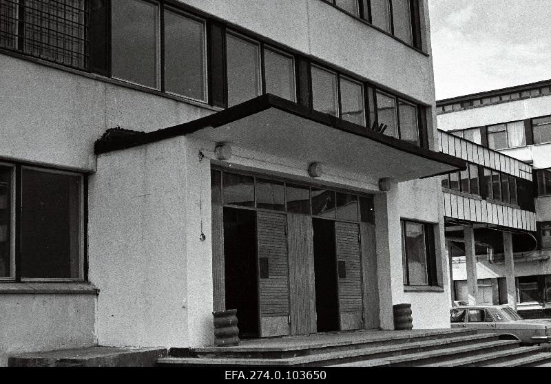 View of the enrichment factory of the mine "Estonia".