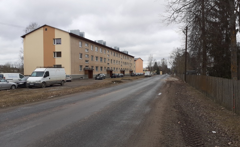 Põlva KEK-i elamu rephoto