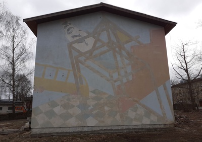 Põlva KEK-i hoone rephoto