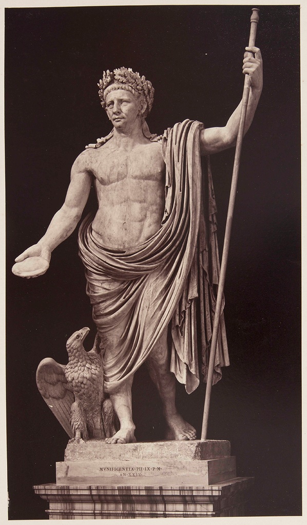 Tiberius Claudius Nero. Skulptuur Vatikani muuseumis Roomas