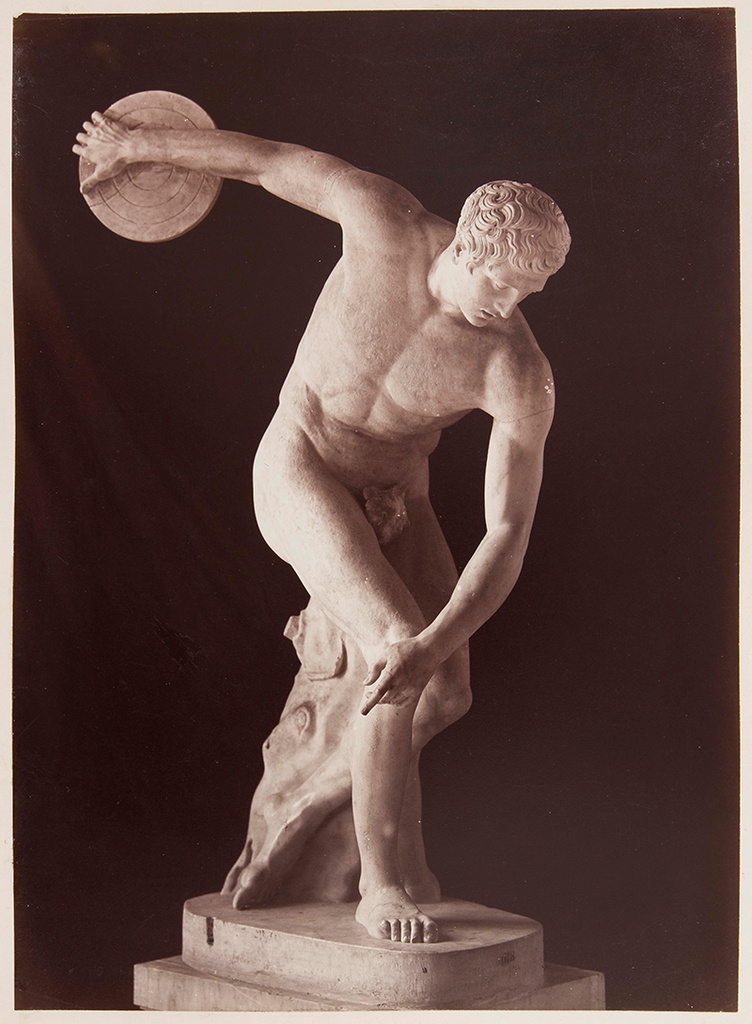 Kettaheitja (Discobolos). Skulptuur Vatikani muuseumis Roomas