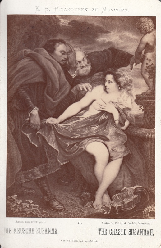Vaga Susanna. Foto Anthonis van Dycki maalist Müncheni Vanas Pinakoteegis