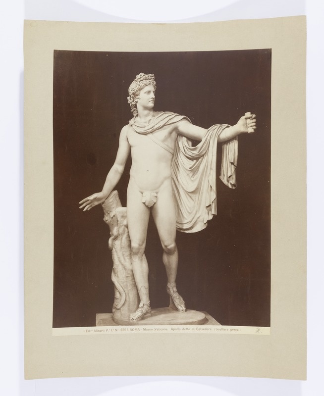 Belvedere Apollon. Skulptuur Vatikani muuseumis Roomas