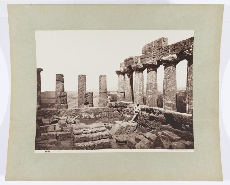 Vaade templi varemetele Agrigentos Itaalias