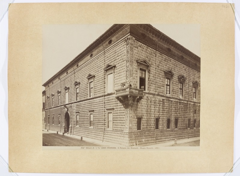 Palazzo dei Diamanti Ferraras (arhitekt Biagio Rossetti)