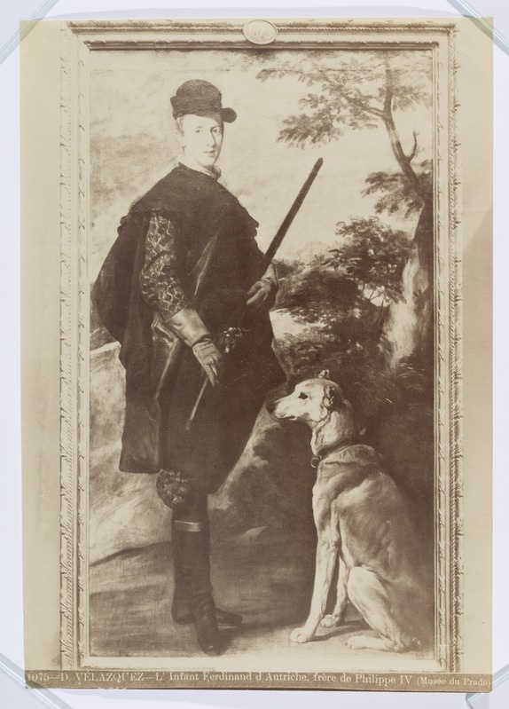 Austria prints Ferdinand Philippe IV vend. Foto D. Velazqueze (1599-1660) maalist Madridi Prado muuseumis
