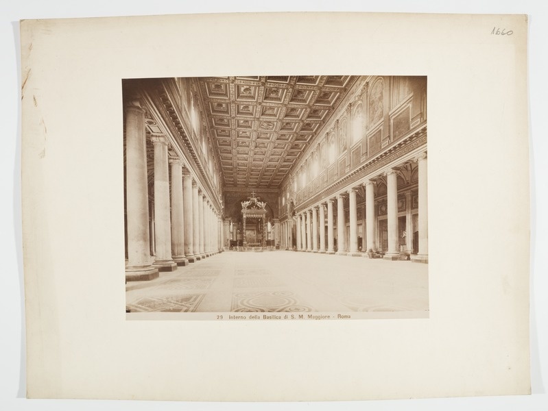 S. M. Maggiore basiilika sisevaade Roomas