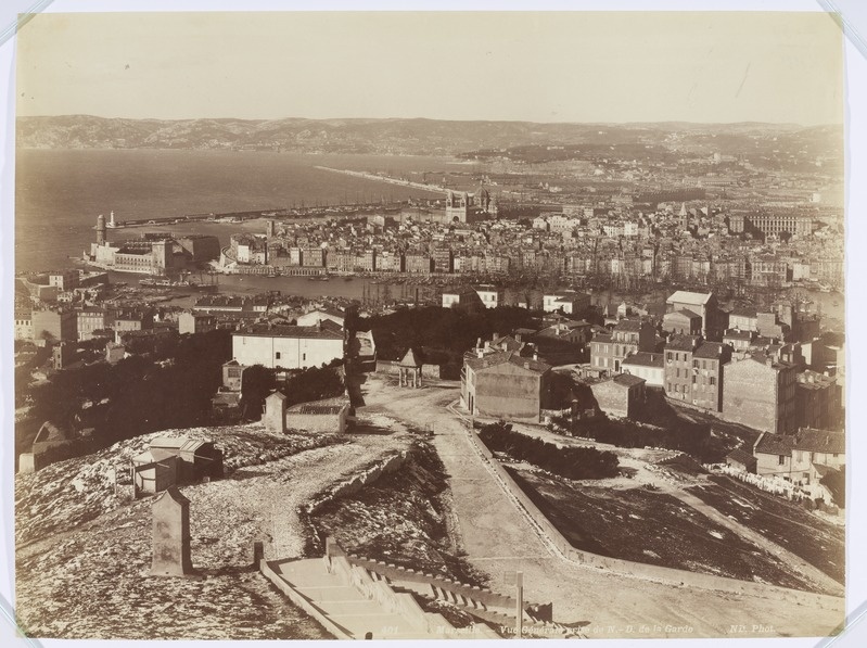 Marseille' linna vaade Prantsusmaal