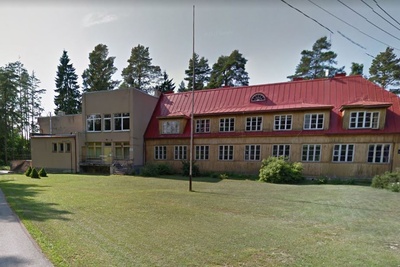 Vihula primary school. Architect Karl Burman, 1932 rephoto