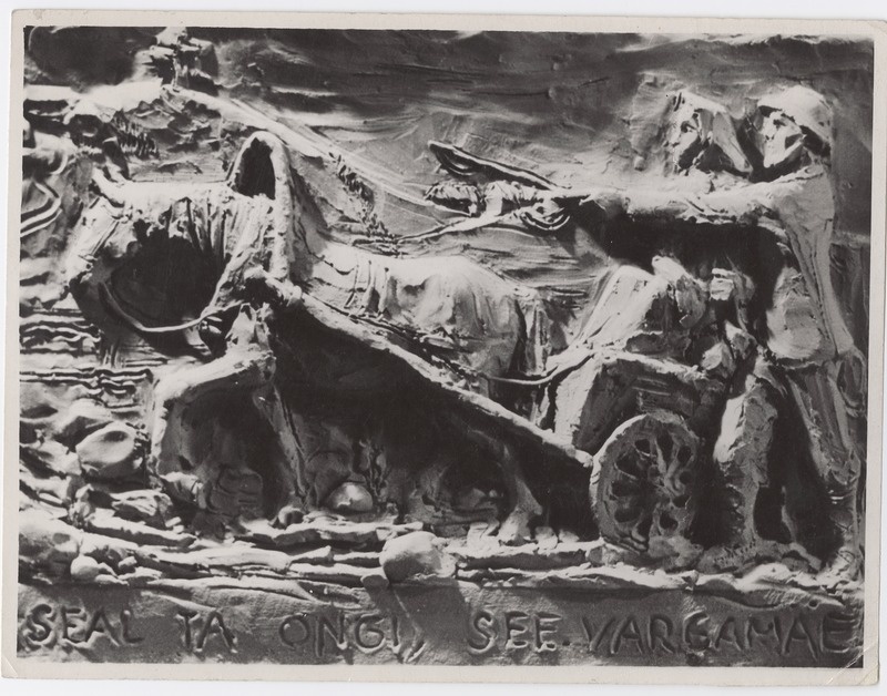 A.H.Tammsaare ausamba küljeplaadi kavand