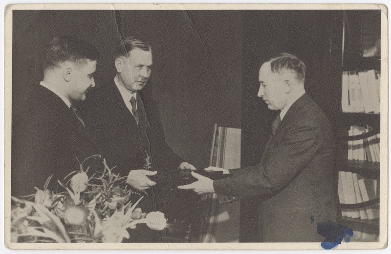 Fotod A.H.Tammsaare kodukohast,ausamba avamisest