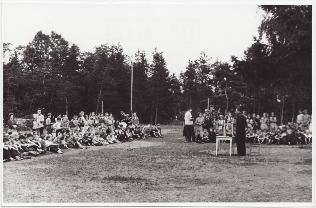 Tuletõrje agitatsiooniüritus Klooga pioneerilaagris, 1961.a.