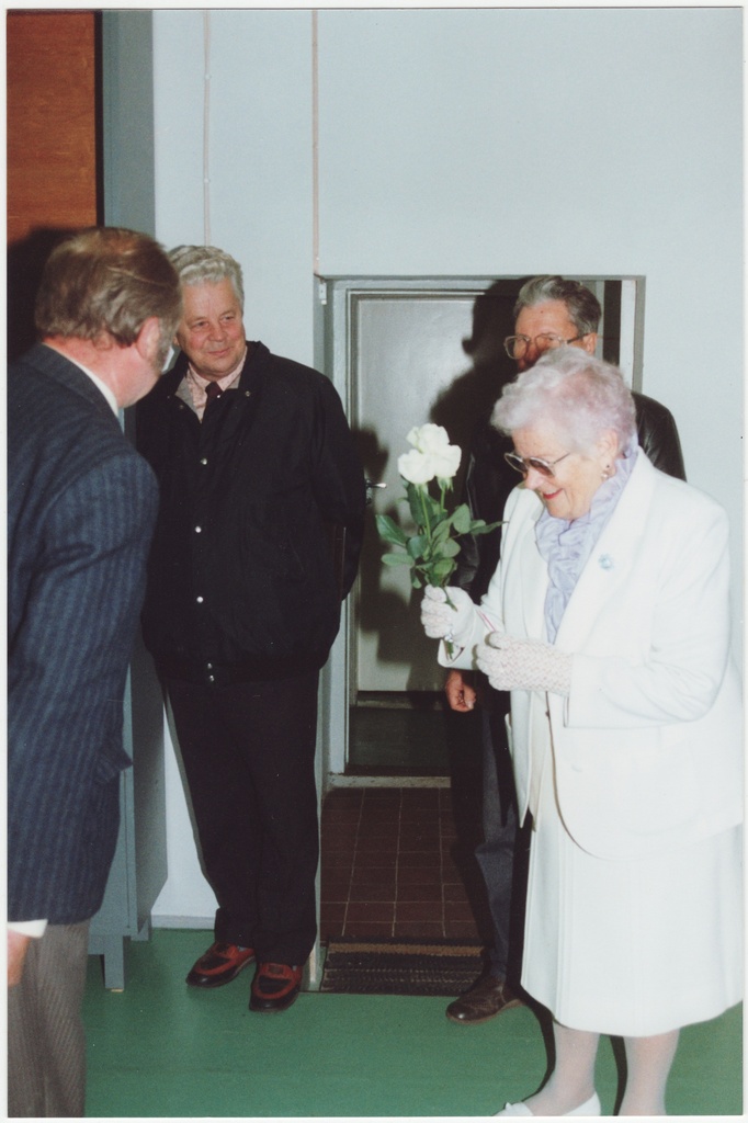 Johannes Lillmaa fotonäituse avamine, 1994.a.