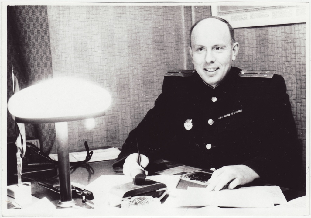 A. Jürna - Tuletõrje Valitsuse poliitosakonna ülema asetäitja, 1952.a.