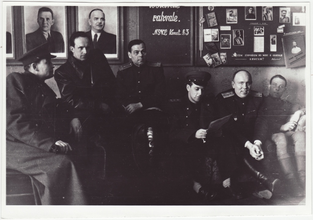 Tuletõrje Valitsuse punanurgas, 1951.a.