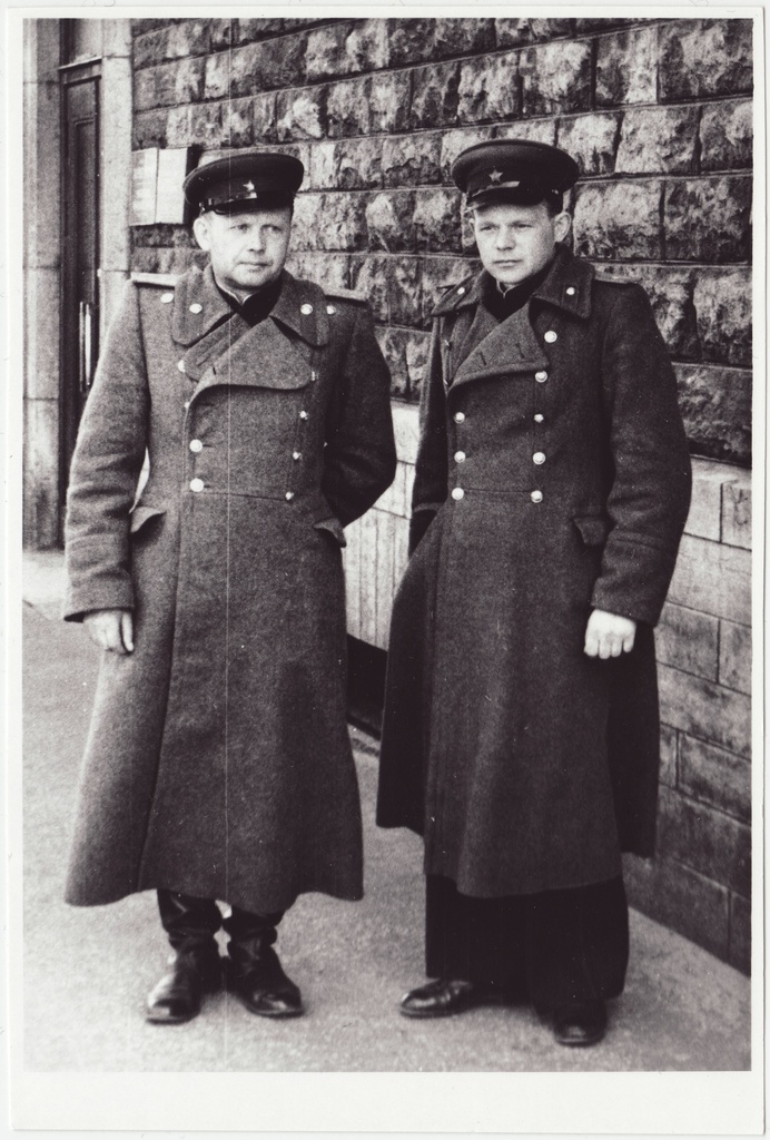 Kaksikportree: Ants Pärn (vasakul) ja Heino Arro, 1952.a.