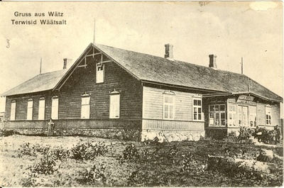 Väätsa schoolhouse  duplicate photo