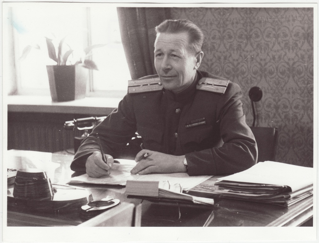 Juhan Nõmm - ENSV SM Tuletõrje Valitsuse RTJO ülem, 1955.a.
