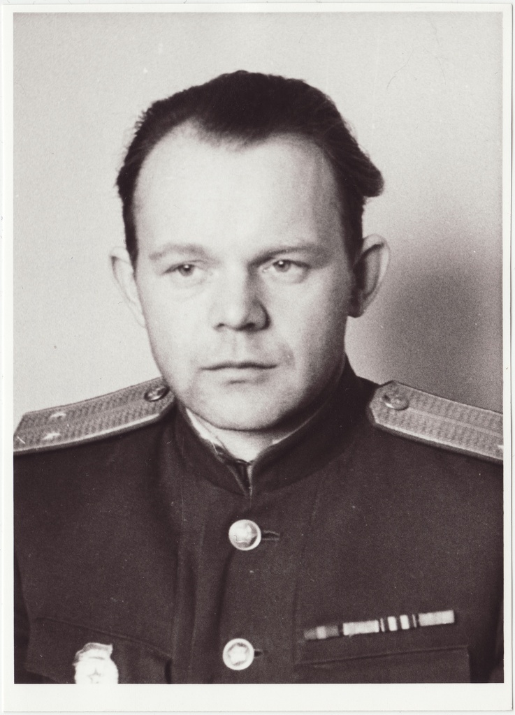 Portree: Heino Arro - ENSV SM Tuletõrje Valitsuse poliitosakonna instruktor, 1955.a.