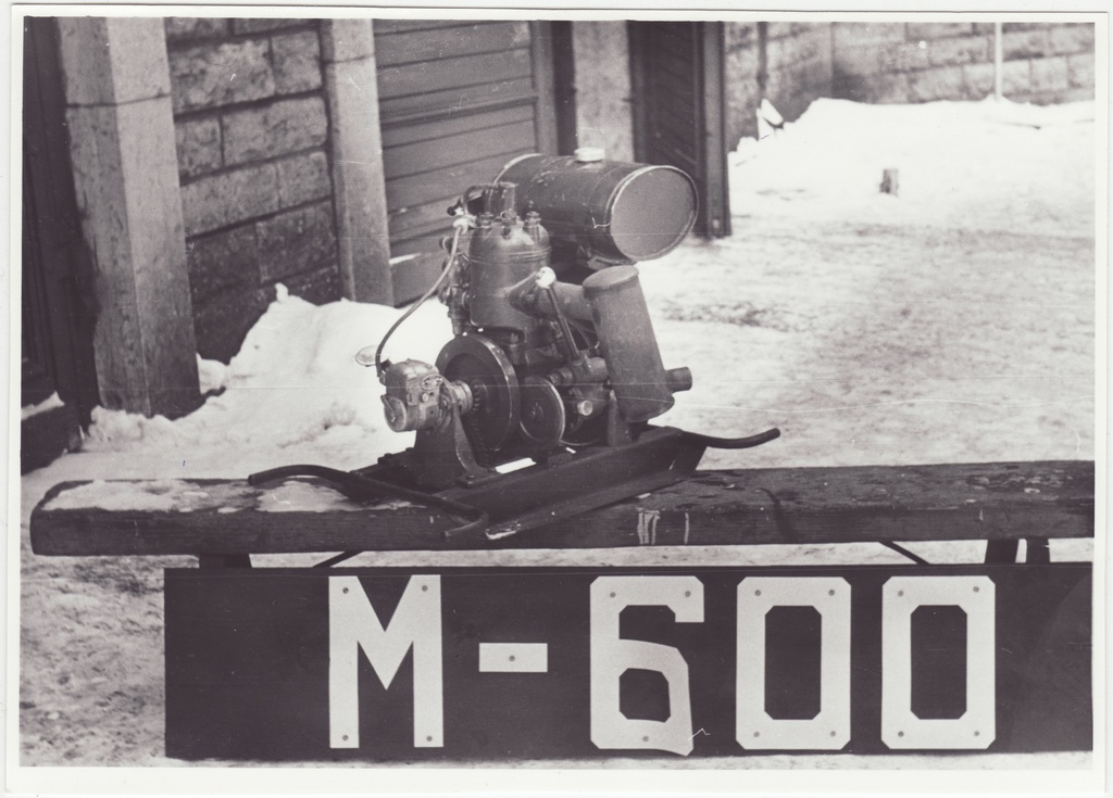 Mootorpump M-600, 1956.a.