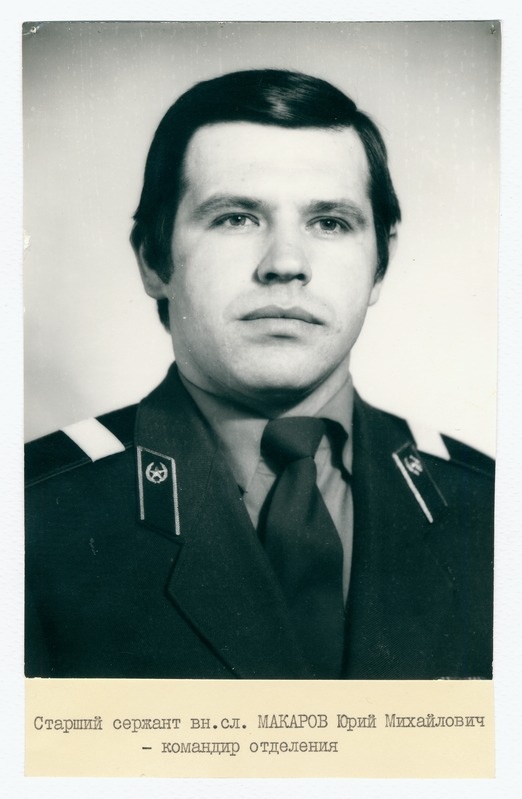 Sillamäe ISTÜ vanemseersant Juri Makarov
