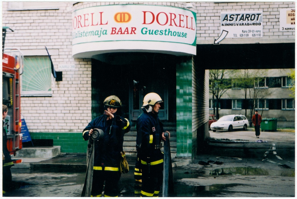 Tulekahju Tallinnas Karu 39