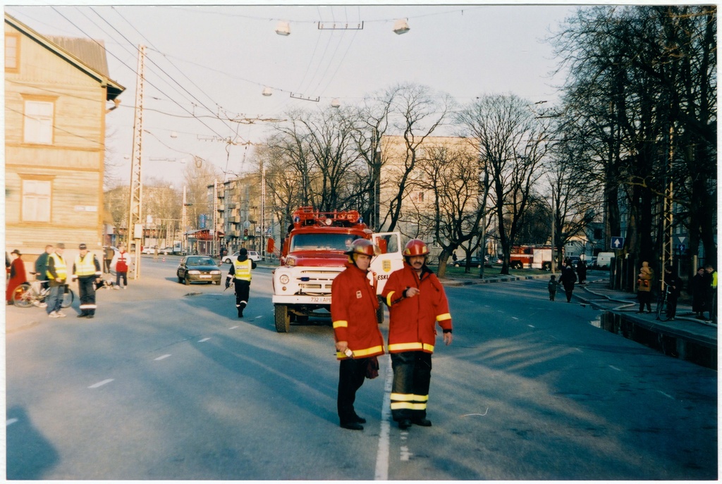 Tulekahju Tallinnas Endla 65