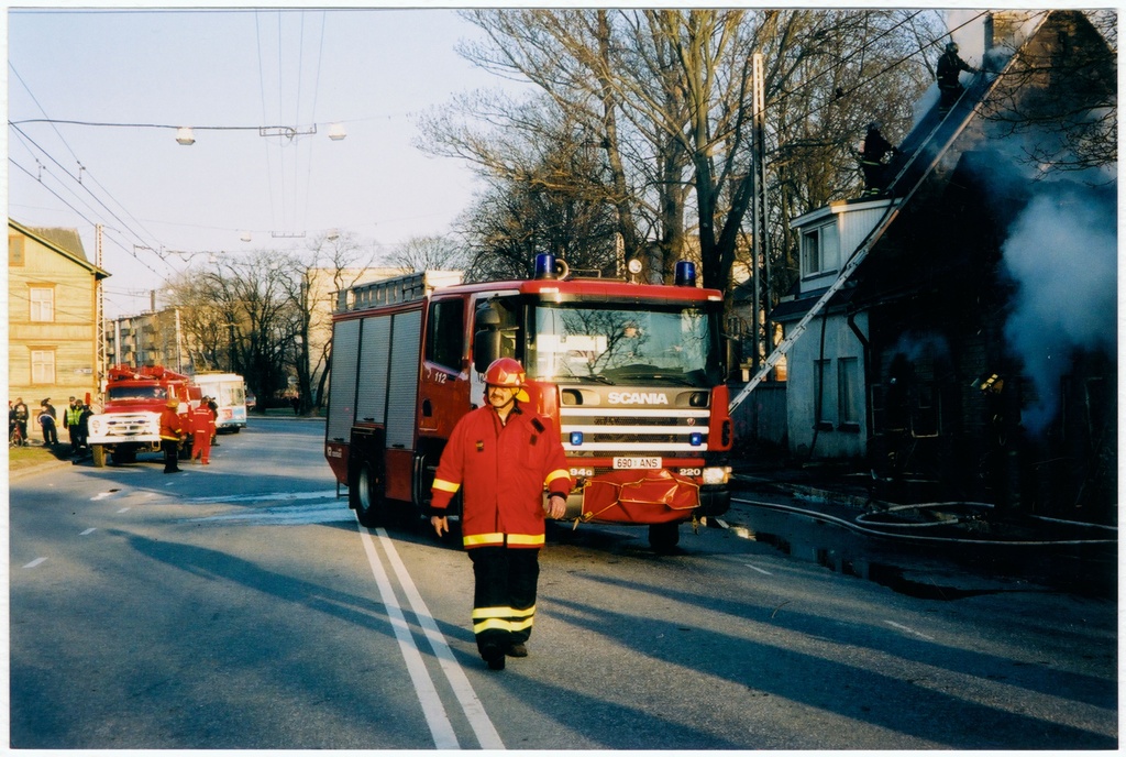 Tulekahju Tallinnas Endla 65