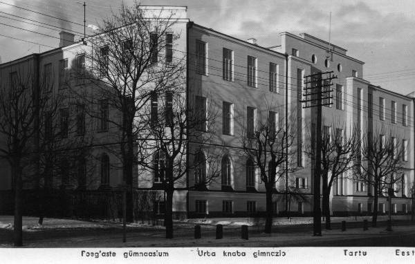Gymnasium of the sons. Tartu, 1925-1935.