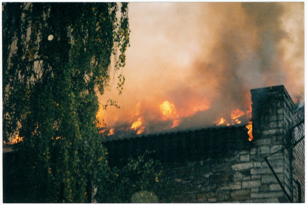 Tulekahju Rotermanni kvartalis