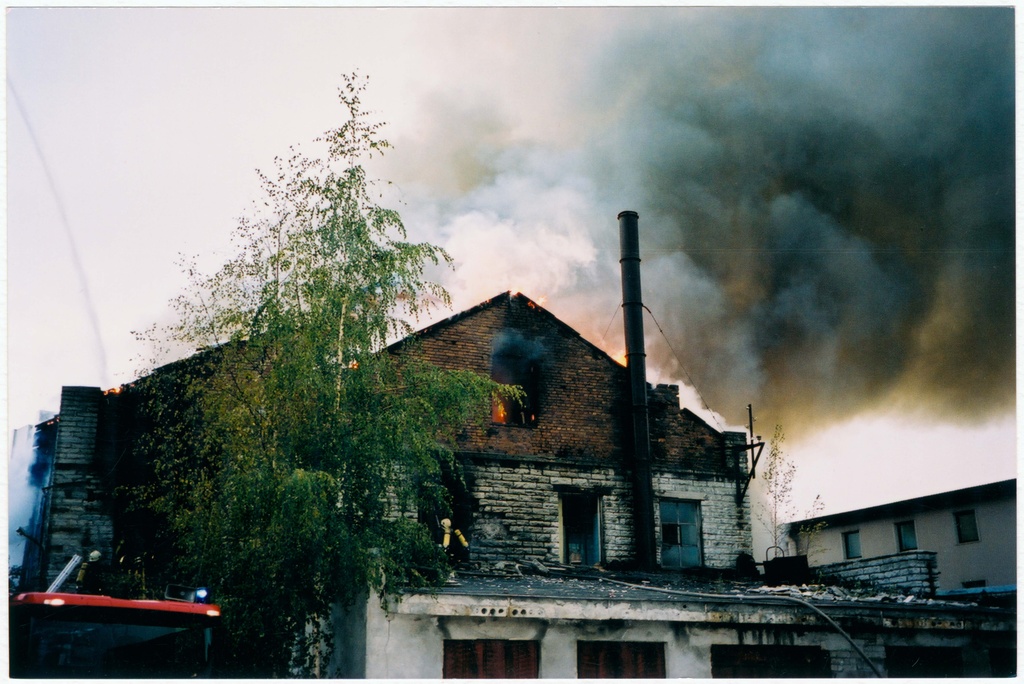 Tulekahju Rotermanni kvartalis