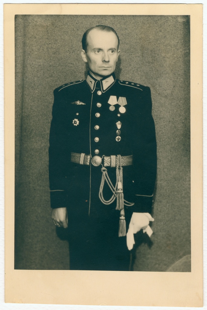 Tallinna VTÜ noortekompanii pealik Richard Väljamäe, 1939.a.