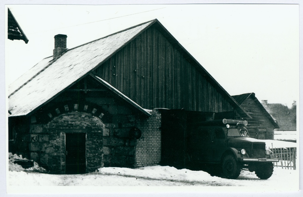 Kallaste linna tuletõrje depoo 1960