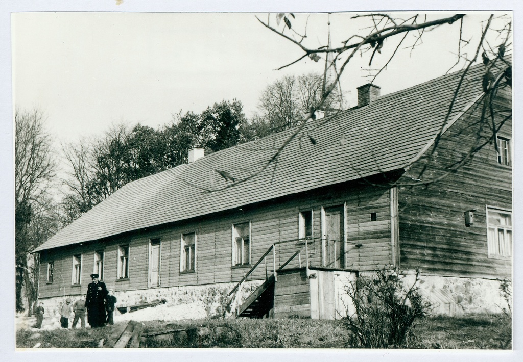 Palamuse vana koolimaja, kus õppis Oskar Luts
1959