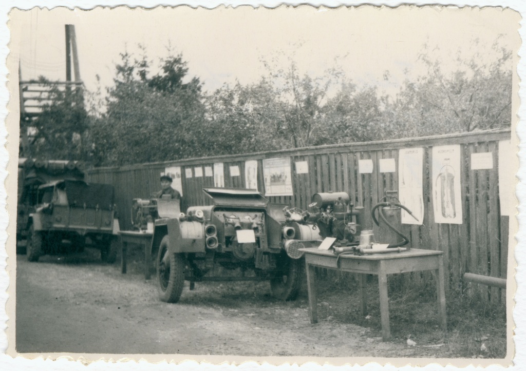 Tuletõrjetehnika näitus Pärnu-Jaagupi rajoonis, 1957.a.