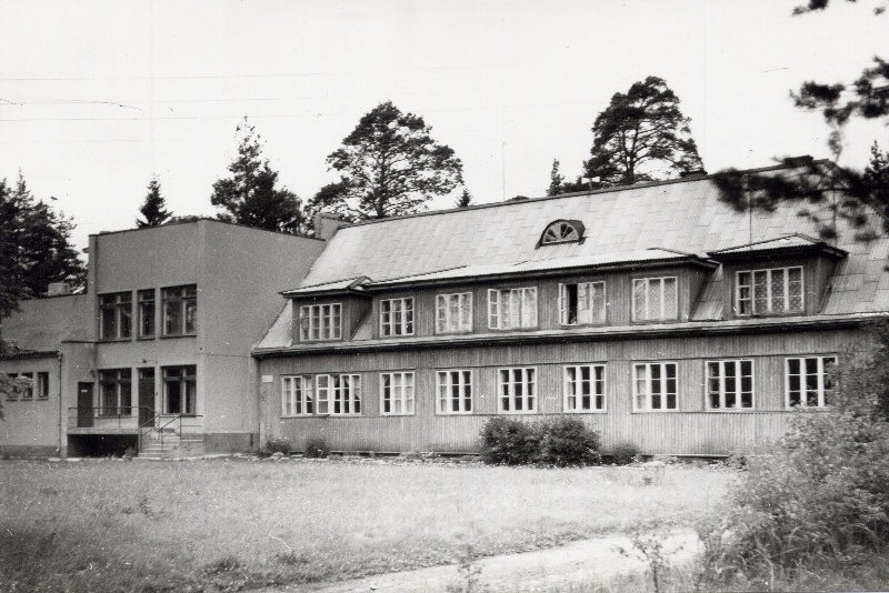 Vihula primary school. Architect Karl Burman, 1932