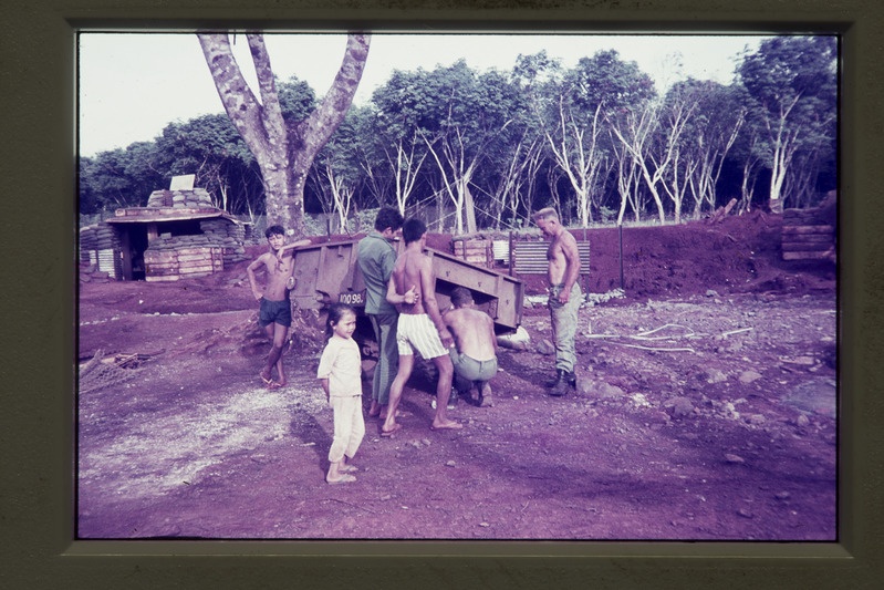 Austraalia sõdurite laager Binh Bas Vietnamis