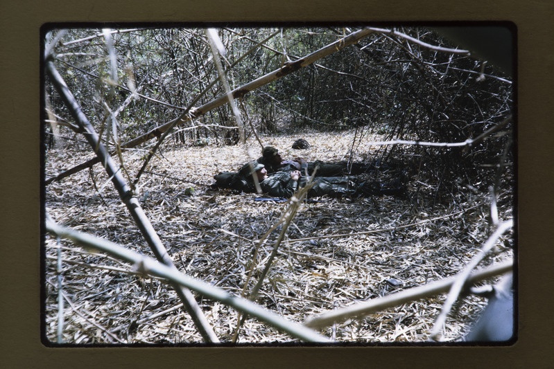 Vietnami sõdurid metsas