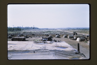 Vaade Xa Bangi sõjaväelinnakule Vietnamis  duplicate photo