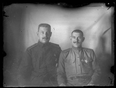 klaasnegatiivid, Esimene Maailmasõda, tegevus Riia all  duplicate photo