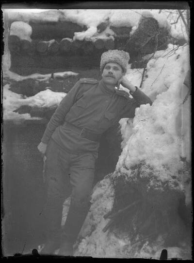 klaasnegatiivid, Esimene Maailmasõda, tegevus Riia all