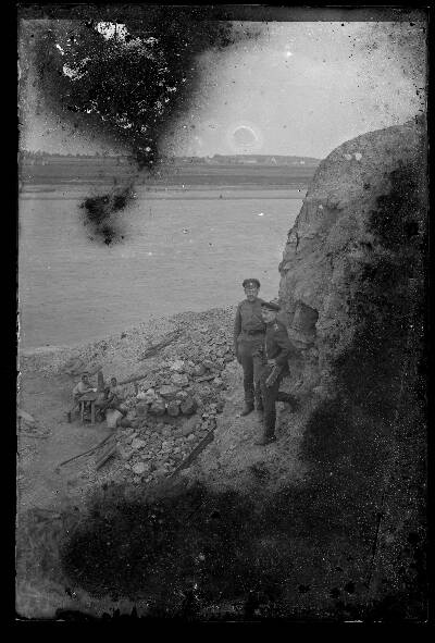 klaasnegatiivid, Esimene Maailmasõda, tegevus Riia all