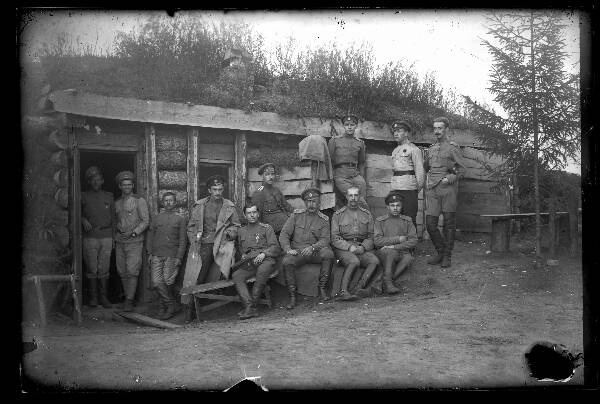 klaasnegatiivid, Esimene Maailmasõda, tegevus Riia all